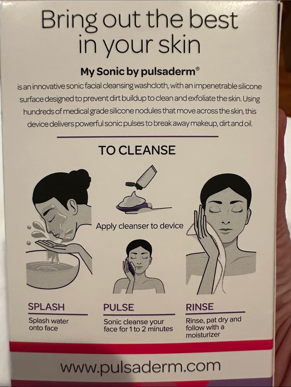 My Sonic by Pulsaderm Sonic Washcloth - Picture 10 of 10